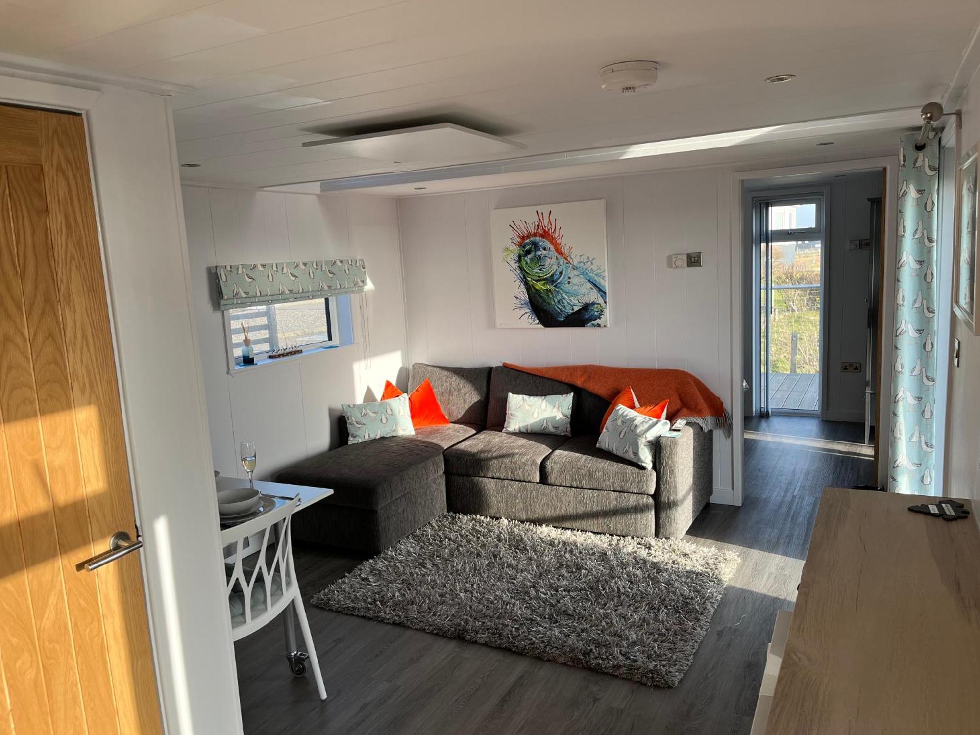 Paible Seas The Day - Self Catering Lodge North Uist מראה חיצוני תמונה