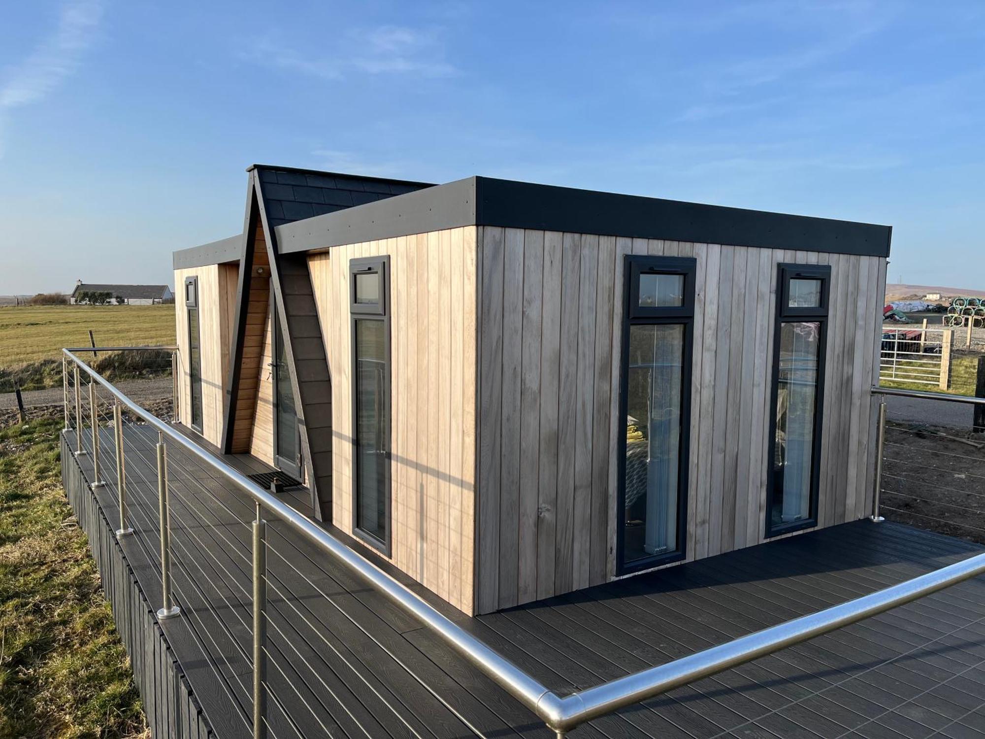 Paible Seas The Day - Self Catering Lodge North Uist מראה חיצוני תמונה